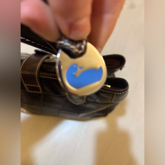 Dooney & Bourke Pink and Brown Tote Bag - Picture 8 of 13